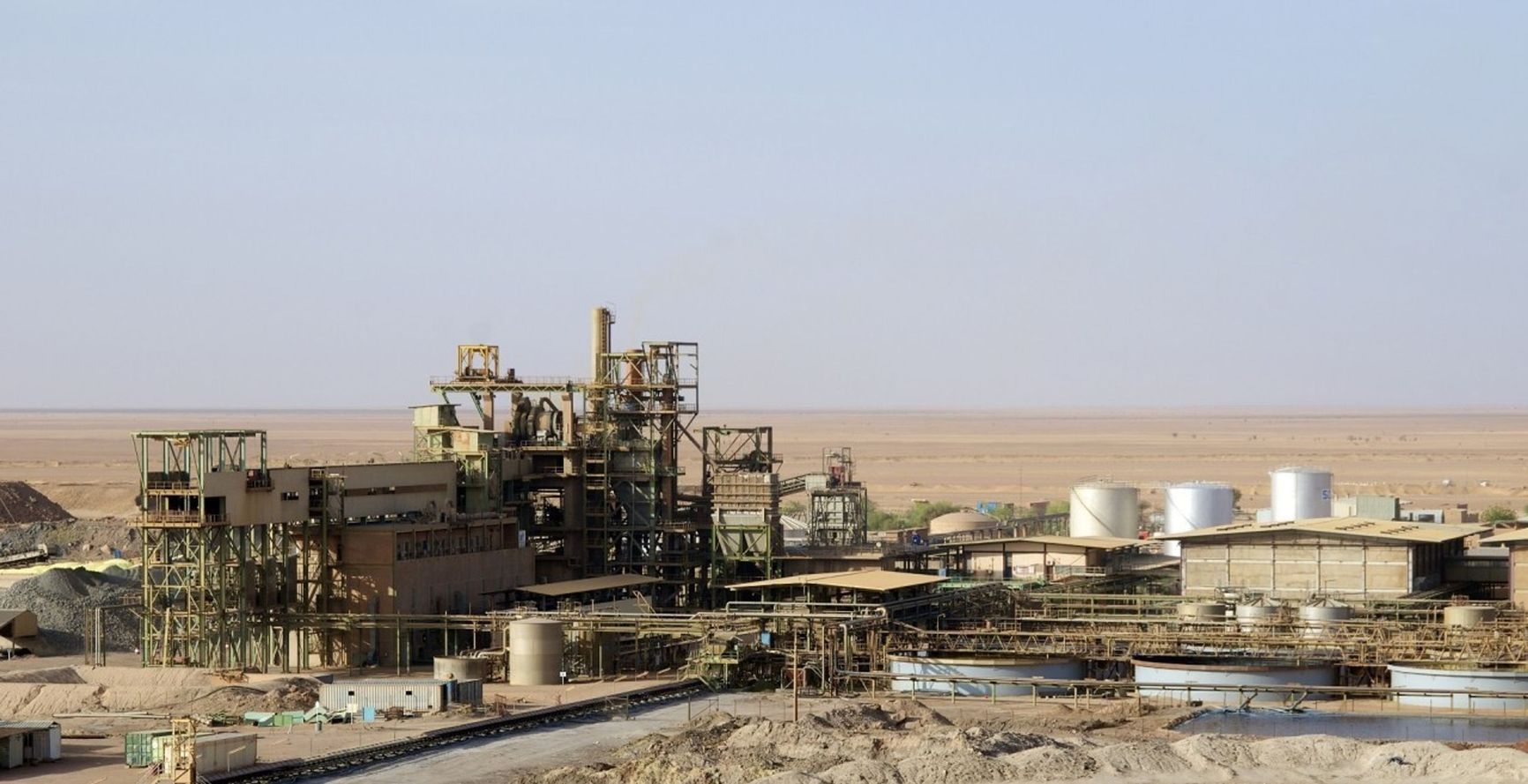 The Somair uranium mine near the town of Arlit, Niger, is operated by the French company Orano. In August, security concerns prompted the evacuation of some personnel
