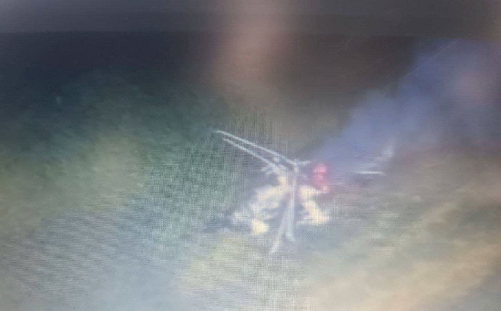 Сбитый в Курской области российский вертолет Ка-52М