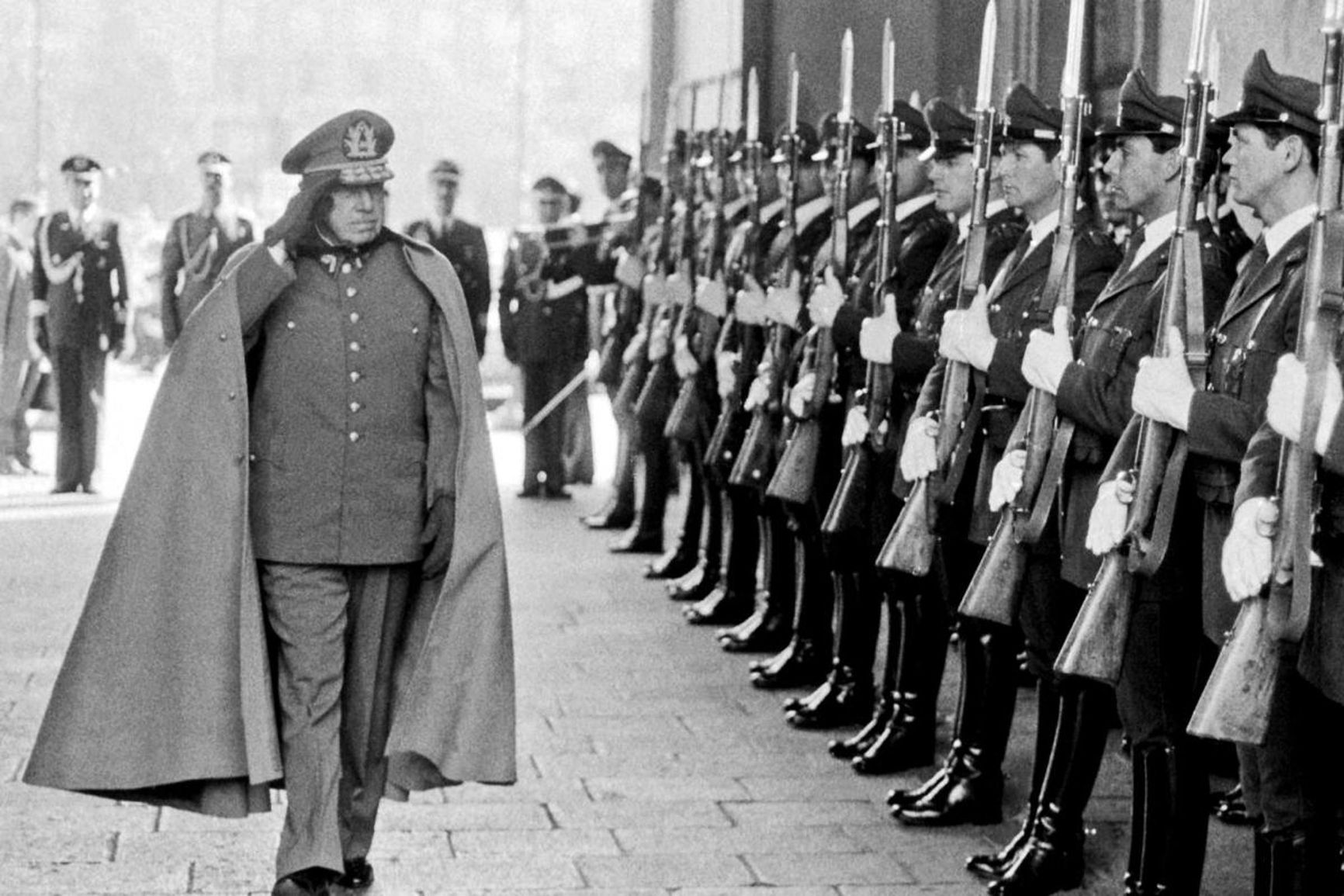 General Augusto Pinochet came to power in Chile after a U.S.-backed coup in 1973