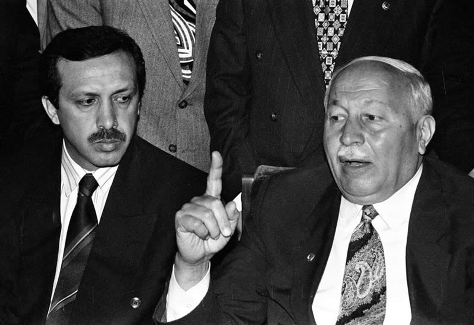 Реджеп Эрдоган и Неджметтин Эрбакан