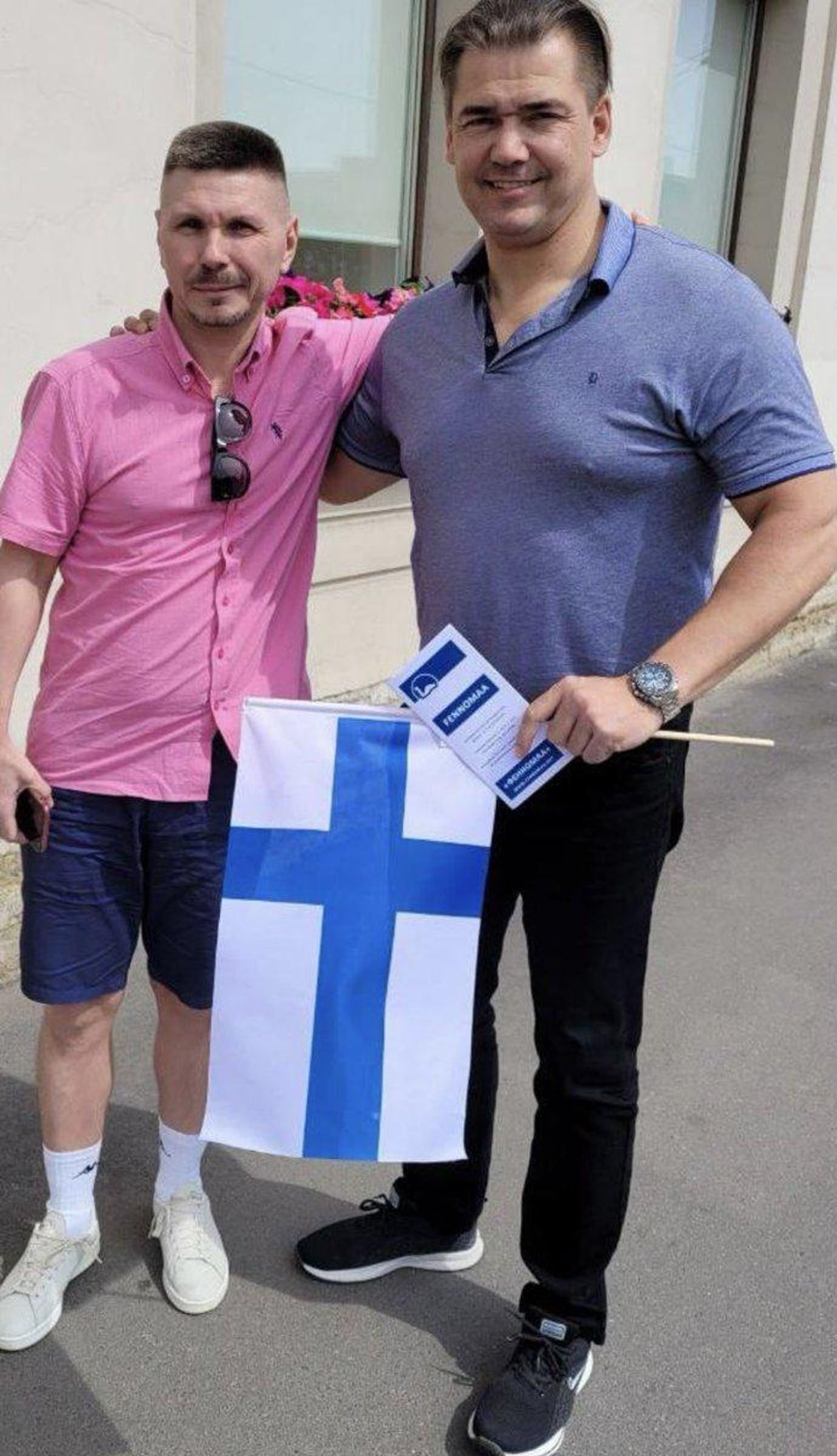 Кости Хейсканен и Янус Путконен