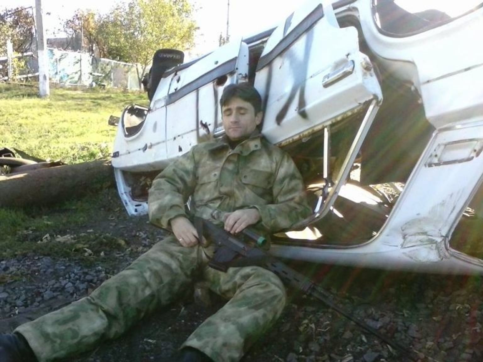 Деян Берич  на Донбассе